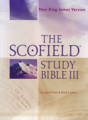 Personalized NKJV The Scofield Study Bible III Large Print Edition