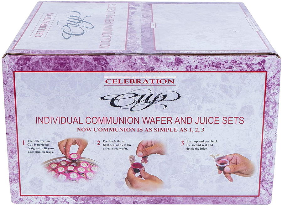 Celebration Communion Cup Wafer & Juice Set 250