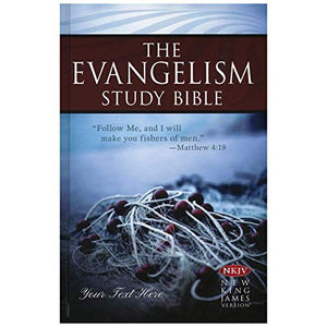 Personalized NKJV Evangelism Study Bible Hardcover