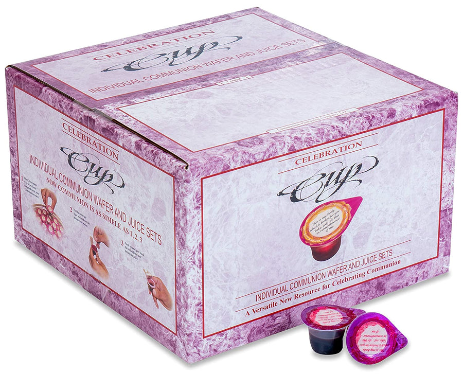 Celebration Communion Cup Wafer & Juice Set 250