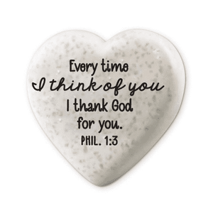 Heart Scripture Stone